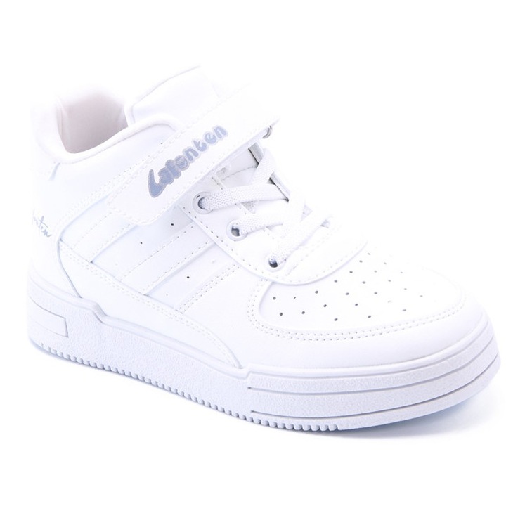 Gyermekcipő, Ökológiai bőr, Johns Athletic, 361051, Fehér, 31