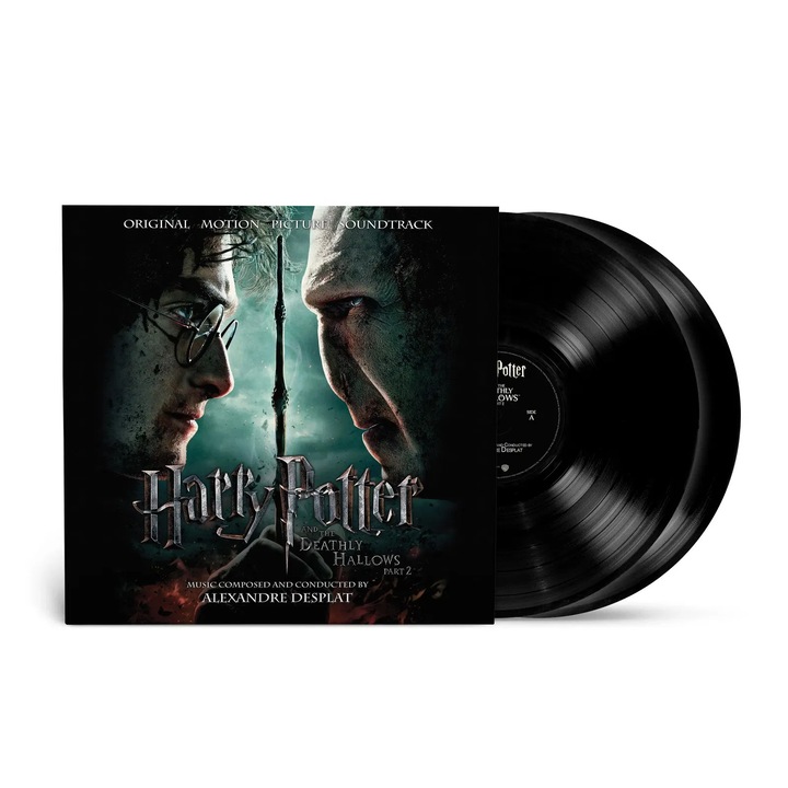 Viniluri, Warner, Harry Potter si Relicvele Mortii Partea 2, 2 discuri, multicolor