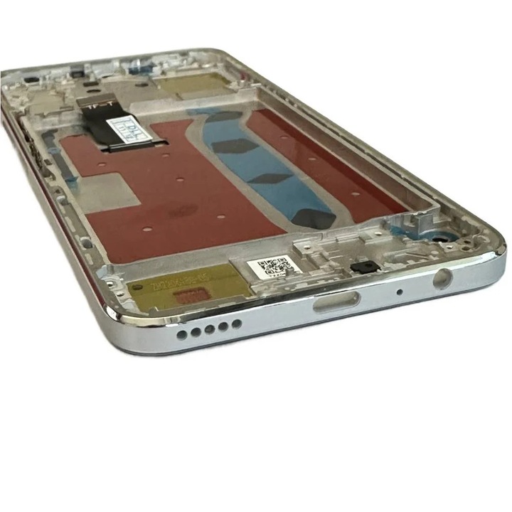 Ecran Compatibil Huawei Honor X8 4G - Cu Rama, Silver