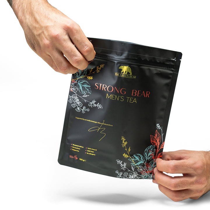 Strong Bear – Tea férfiaknak, 160g