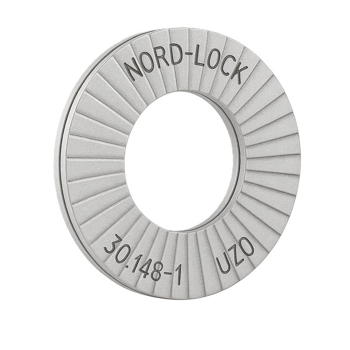 Set 50 buc - Saiba cu autoblocare Nord-lock M24 (25.3x48.5x4.6 SP) otel zincat termic