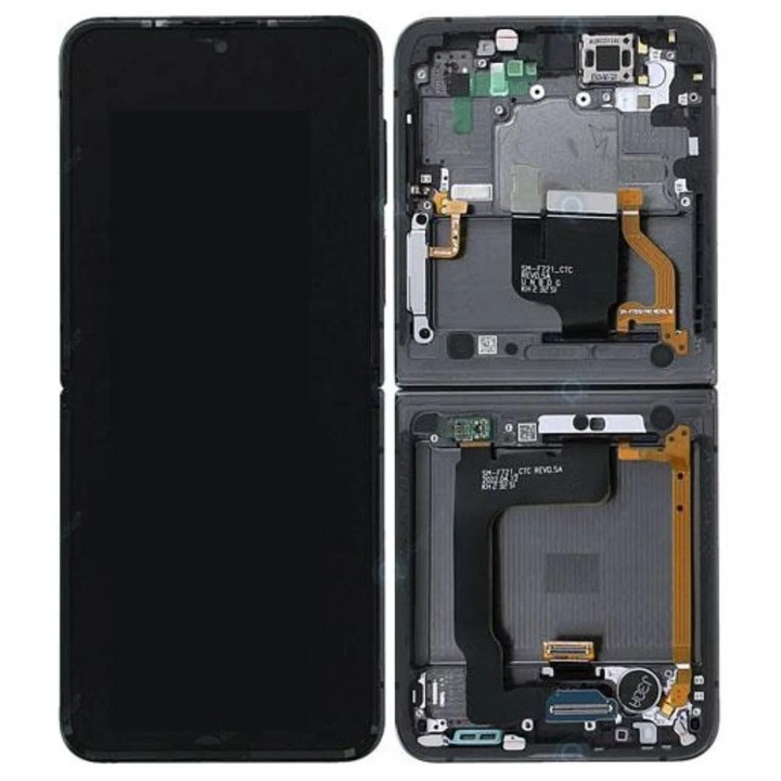 Ecran Original Interior Samsung Galaxy Z Flip 4 (F721), Graphite
