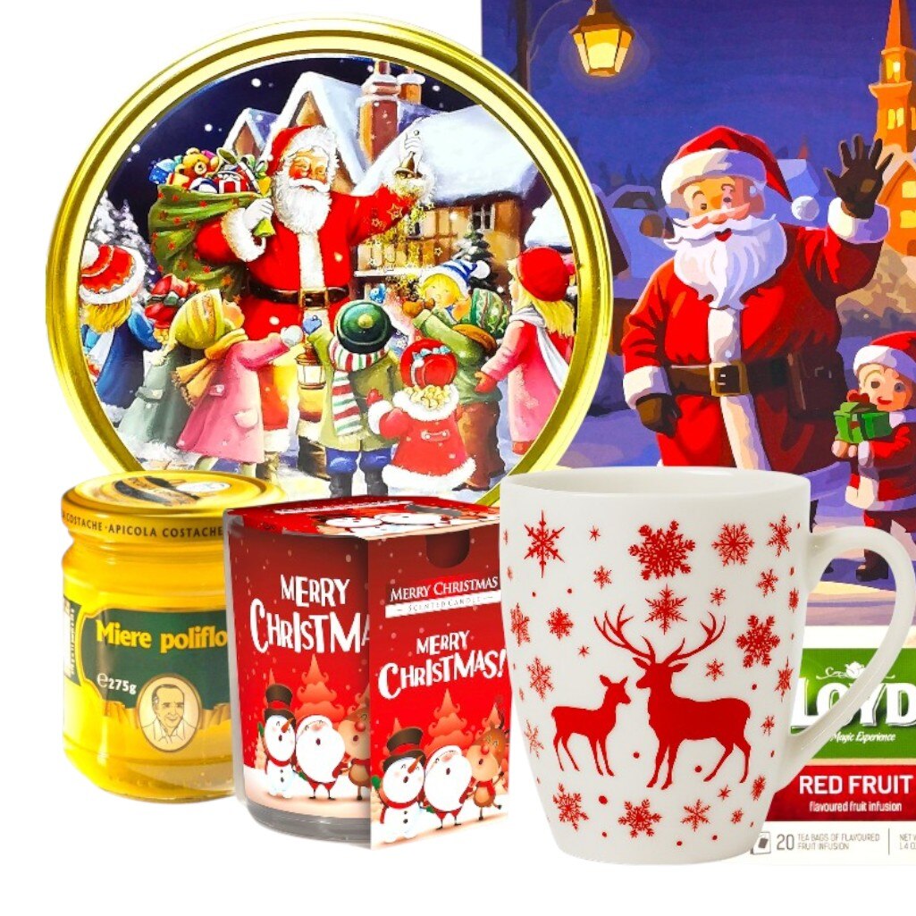 【SHEGAIA】Christmas Limited Edition 水分セット Pachet Cadou Craciun Secret Santa - Model Merry Christmas - Miere