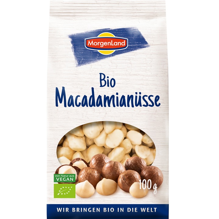 Nuci de Macadamia Bio Morgenland 100 g