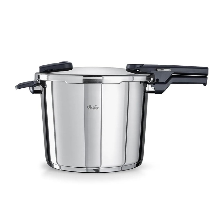 Fissler Vitaquick kukta, rozsdamentes acél, 10L, 26cm, indukciós, 2 főzési szint