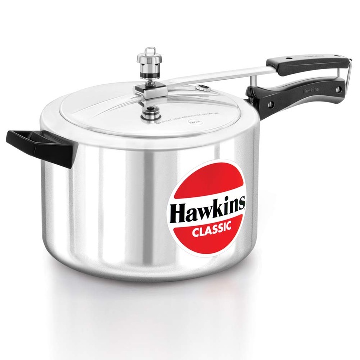 Hawkins Classic kukta, 8 literes, alumínium, ezüst