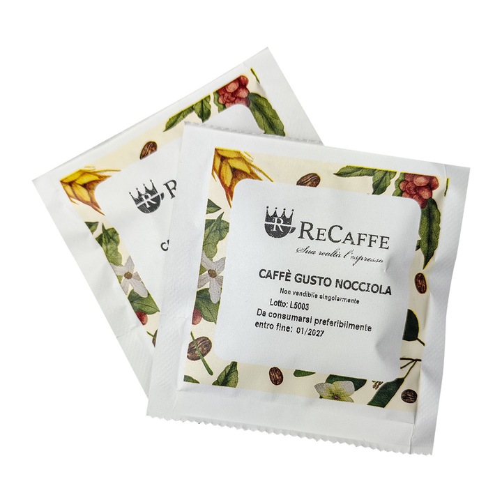 Capsule de cafea ReCaffe, cu aroma de alune, 50 bucati