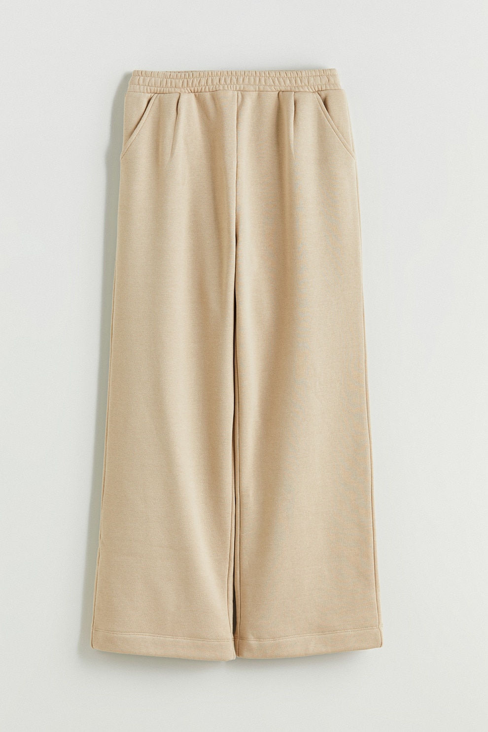 LC WAIKIKI, Pantaloni cu buzunare laterale si croiala ampla, Bej, 152-158 CM