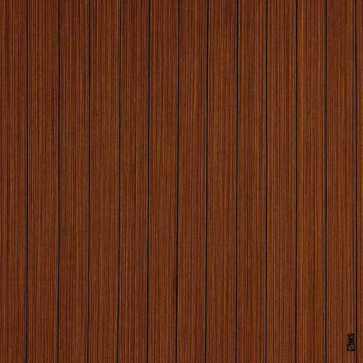 Rola Tapet 3D SIKS Autoadeziv, Model Riflaj In Relief, Aspect Lemn, Design Modern, Rezistent La Apa, Usor De Curatat Si Intretinut, 250x60 cm, Maro