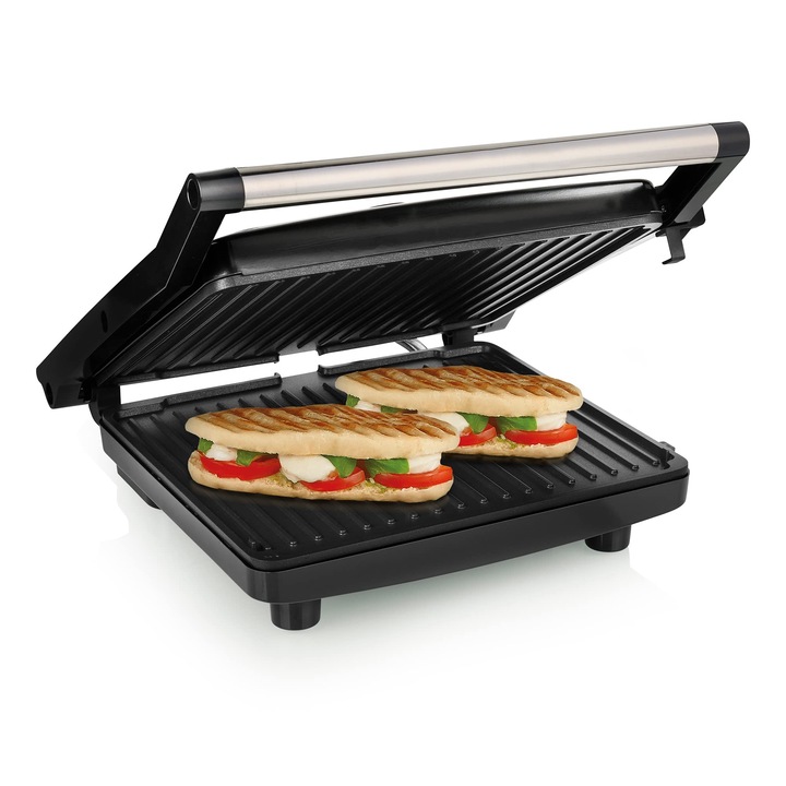 Tristar elektromos grill, GR-2858, 2000 W, 30x26 cm sütőfelület, tapadásmentes bevonat
