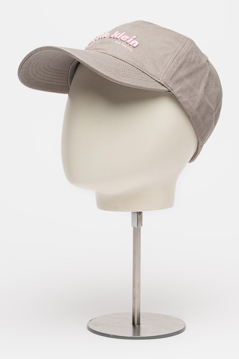 CALVIN KLEIN JEANS, Sapca baseball cu detaliu logo, Maro taupe, Roz