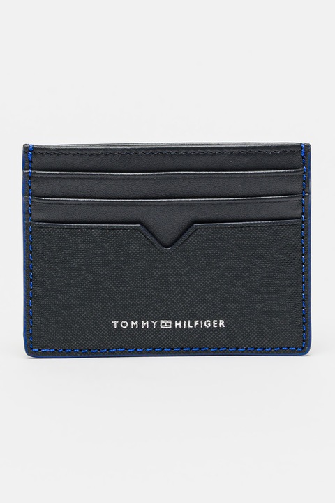 Tommy Hilfiger, Кожен калъф за карти, Тъмносин