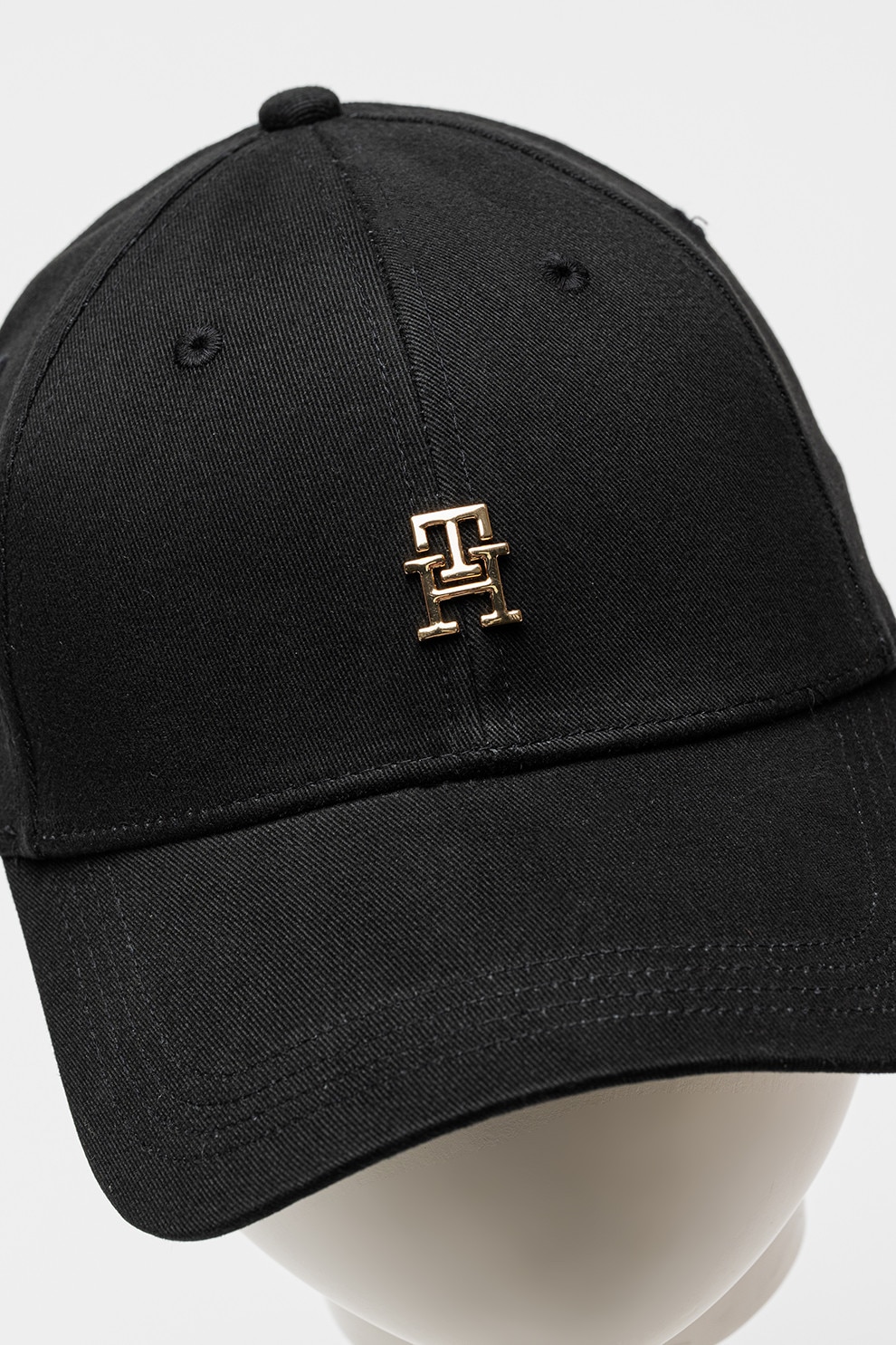 Tommy Hilfiger, Sapca din bumbac organic Elevated Chic, Negru