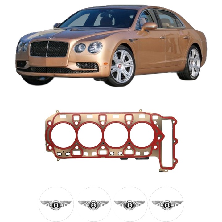 Garnitura chiuloasa BENTLEY FLYING SPUR (ZG2_) 4.0 V8 FSI din 2021