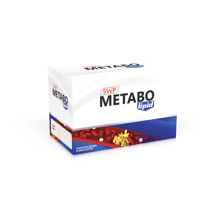 Metabo Lipid, Sun Wave Pharma, за нормални нива на холестерола, 60 капсули