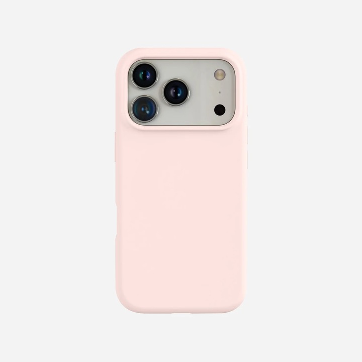 Силиконов кейс BeSmart Iphone 17 pro max, светлорозов