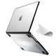 Carcasa Eleganta Rezistenta La Spargere, Compatibila Cu Macbook Pro 16 Inch M4(A3403 A3186) M3(A2991) M2(A2780) M1(A2485) Pro/Max, Lansare 2024 2023 2021, Bara De Protectie Neagra Din Tpu Si Carcasa Rigida Din Pc, Mata Transparenta