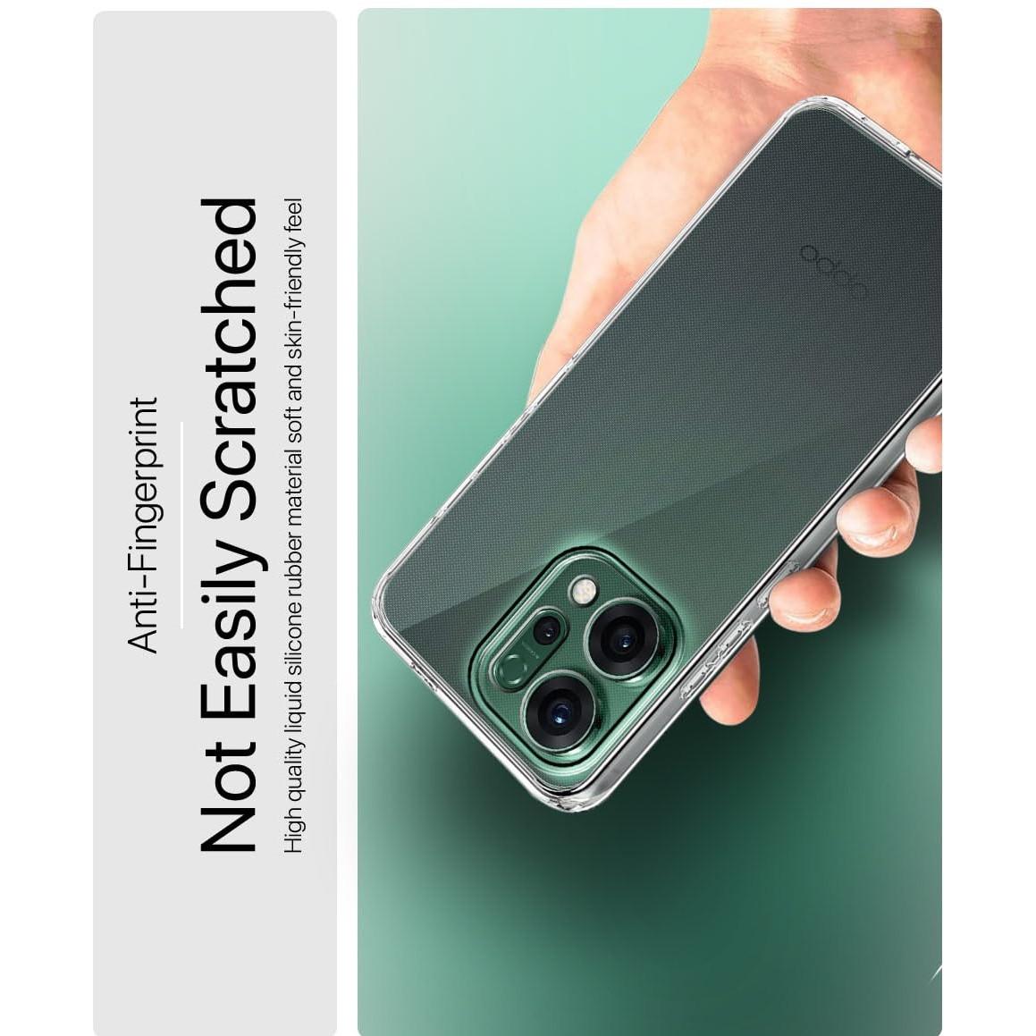 Husa pentru Oppo Reno 14 5G, Anti-Shock 1.5mm, cu protectie lentile, transparenta