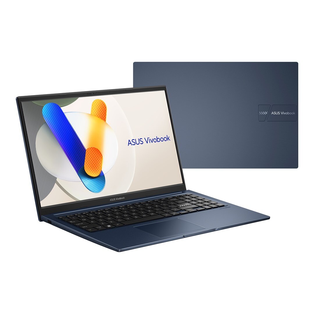 Laptop ASUS Vivobook 15, 15.6" Full HD, Intel® Core™ i3 1315U pana la 4.5 GHz, 16 GB RAM DDR4, 512 GB SSD, Intel® UHD Graphics, Free Dos, Quiet Blue 512 GB