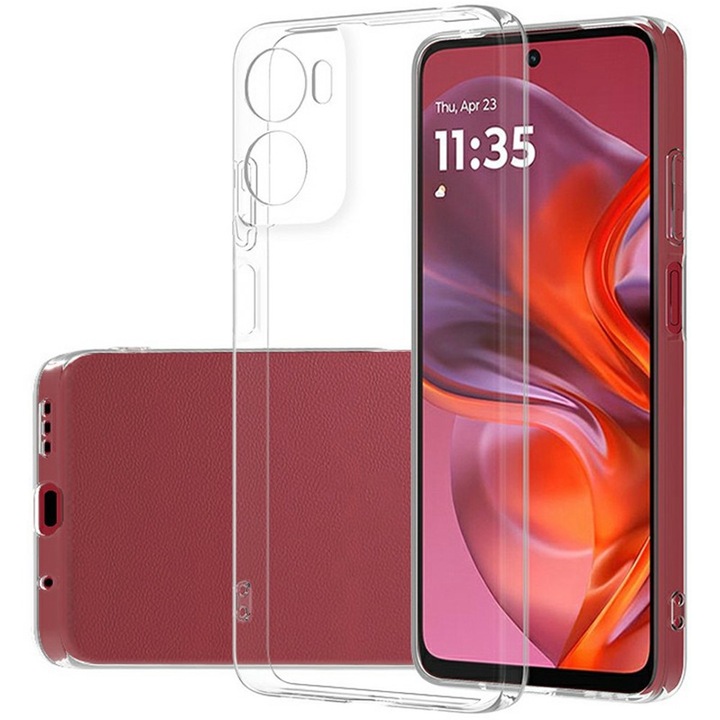 Husa pentru Motorola Moto G06, G06 Power Anti-Shock 1.5mm, cu protectie lentile, transparenta