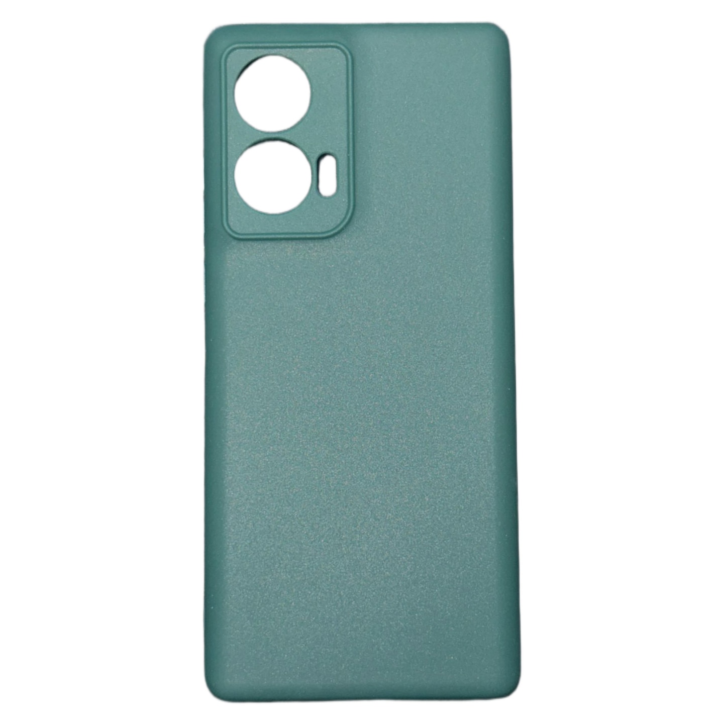 Husa protectie compatibila cu Motorola Edge 50 Fusion, Silicon Flexibil Mat, Protectie Camera, Margini Ridicare pentru protectie ecran, Verde