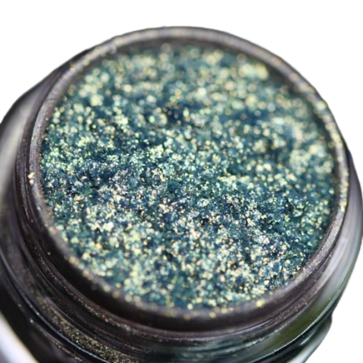 Pigment KAJOL Beauty PK42 olíva arany irizációval, csillogó/mikrocsillámos sminkhez, 1g