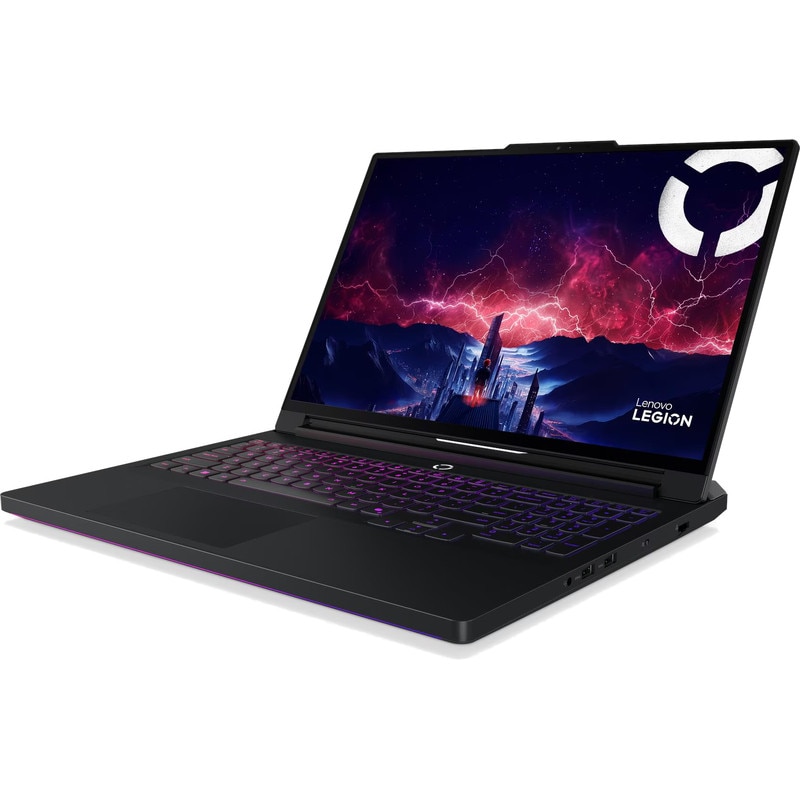 Laptop Lenovo Gaming 16'' Legion Pro 7 16AFR10H, WQXGA OLED 240Hz, Procesor AMD Ryzen™ 9 9955HX3D (128M Cache, up to 5.4 GHz), 64GB DDR5, 2TB SSD, GeForce RTX 5080 16GB, No OS, Eclipse Black, 3Yr Onsite Premium Care