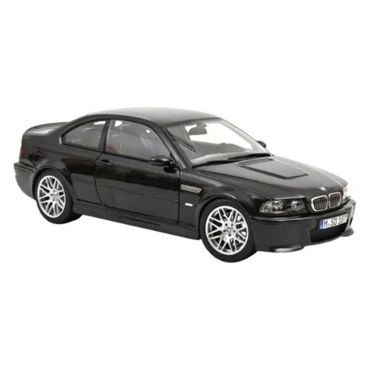 Macheta auto BMW M3 CSL, 2003, Saphire Black, 1:18, Norev
