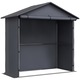 Sopron, 112x200x200cm, Tesatura Oxford 420D, pentru biciclete, Gri