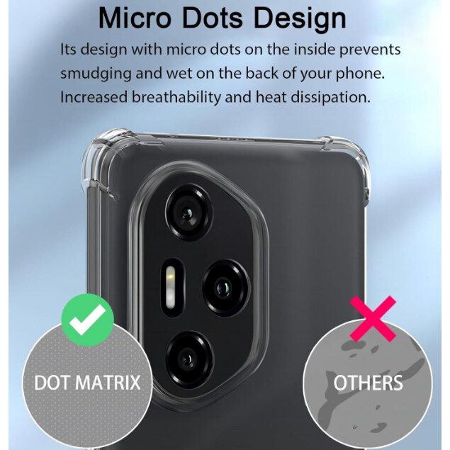 Husa protectie Mat-Tech compatibila cu Honor 400 Pro 5G, Margini ridicare camera, Colturi anti-soc, Decupaje Precise, Rezistenta la impact, Transparenta