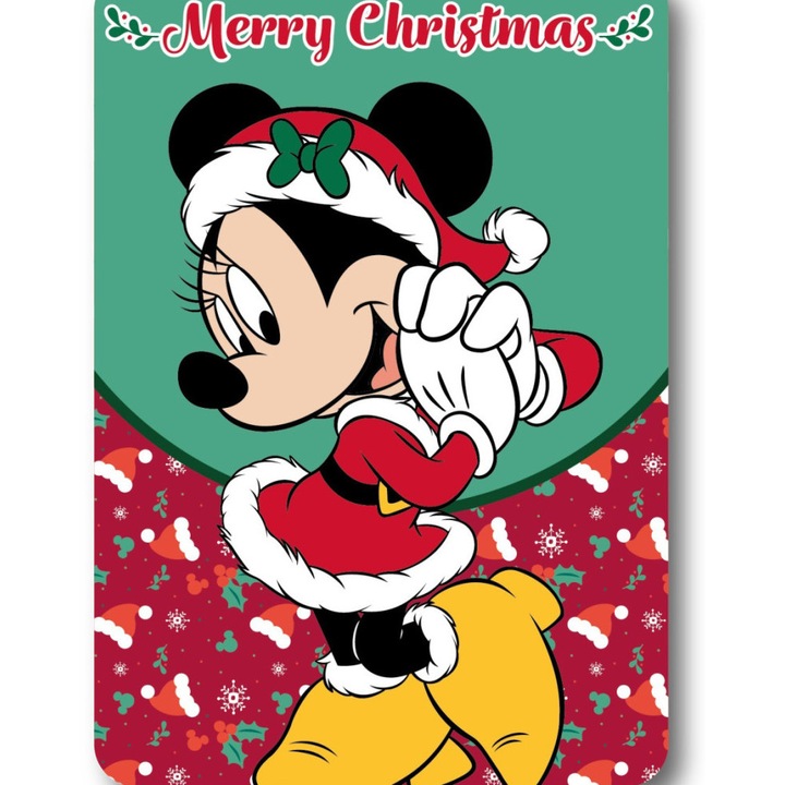 Disney Мини Коледни моменти Коледно поларено одеяло 100x140см