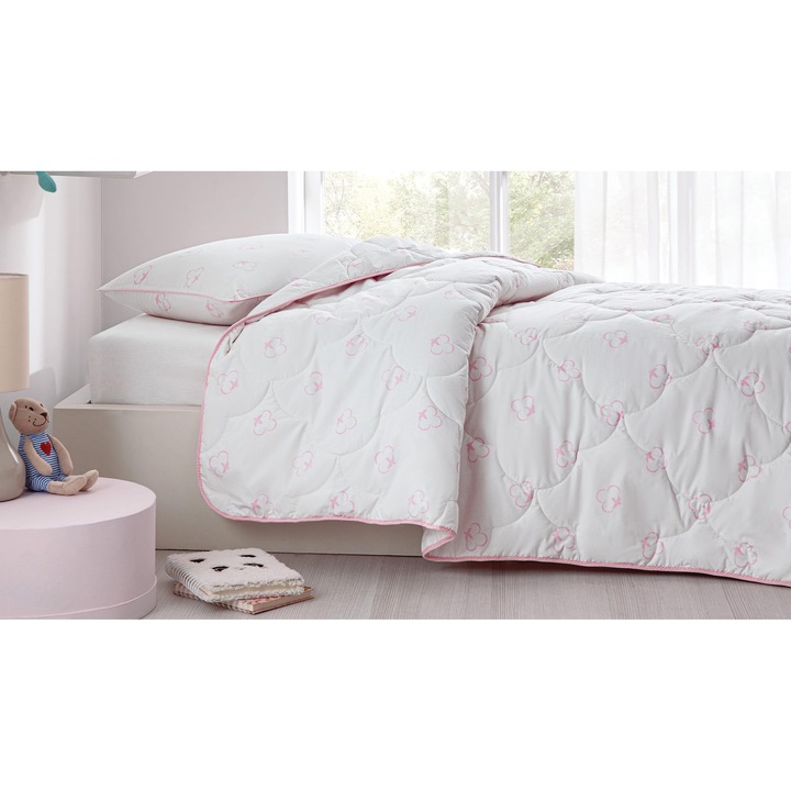 Юрган за бебета Yatas Bedding, 100% памук, 95x145см, дишащ, топъл