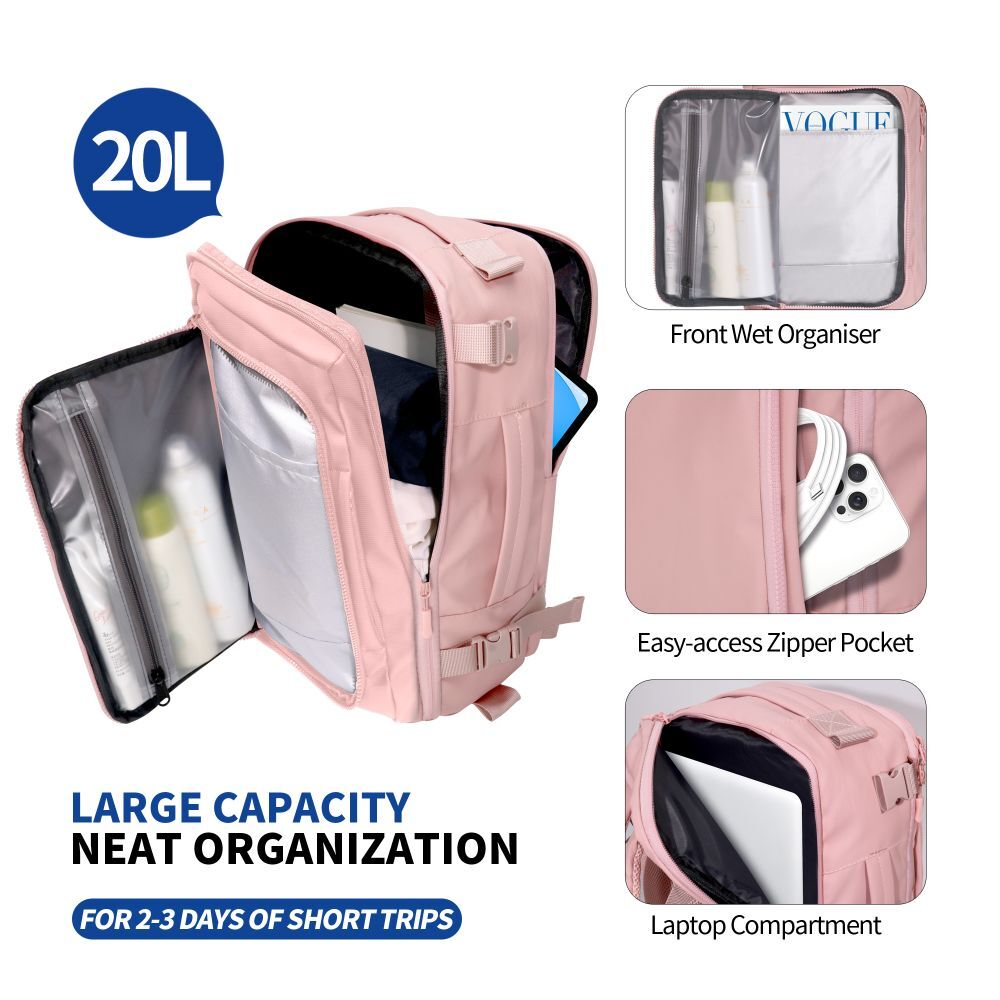 Rucsac - Tech-Protect Defender S50 - rucsac roz