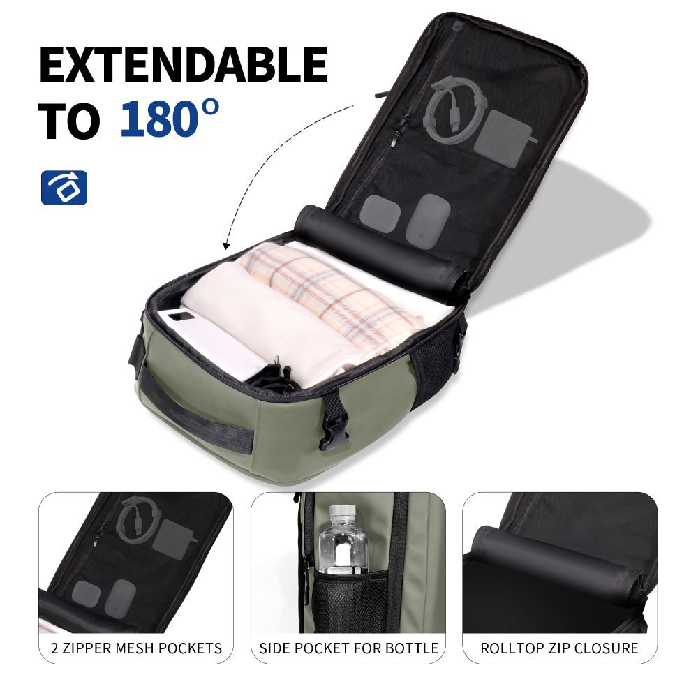 Rucsac - Tech-Protect Defender S50 - rucsac verde măsliniu