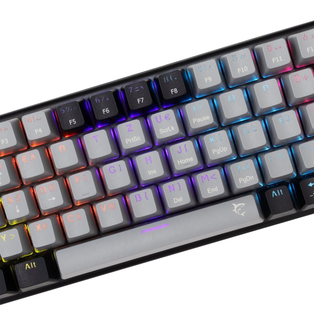 Tastatura mecanica gaming cu fir, White Shark WAKIZASHI 2 63/64