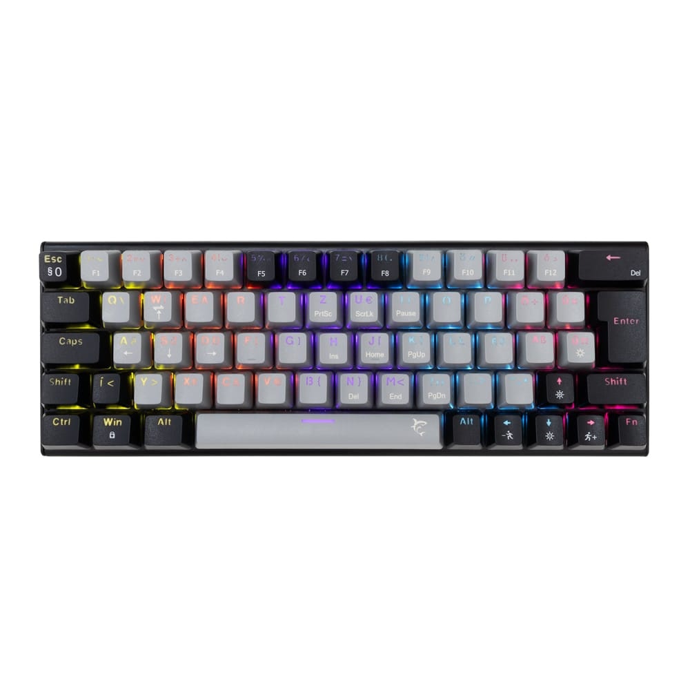 Tastatura mecanica gaming cu fir, White Shark WAKIZASHI 2 63/64