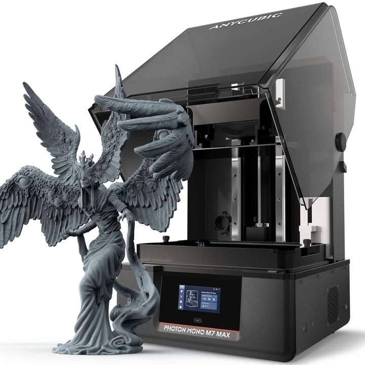 Anycubic Photon Mono M7 Max 3D nyomtató, 7K, 13,6'', csuklós fedéllel, 298x164x300mm