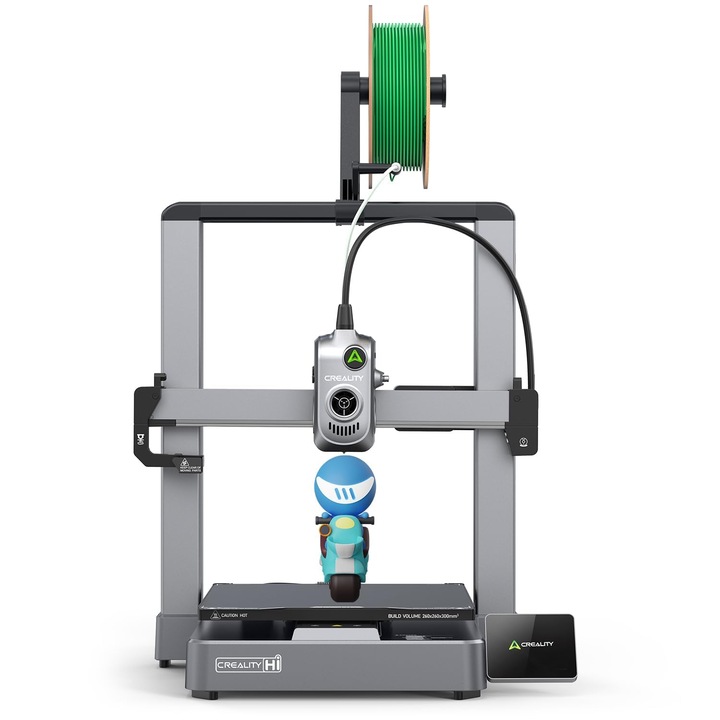 Creality Hi 3D nyomtató, fém váz, 500 mm/s sebesség, 260x260x300 mm