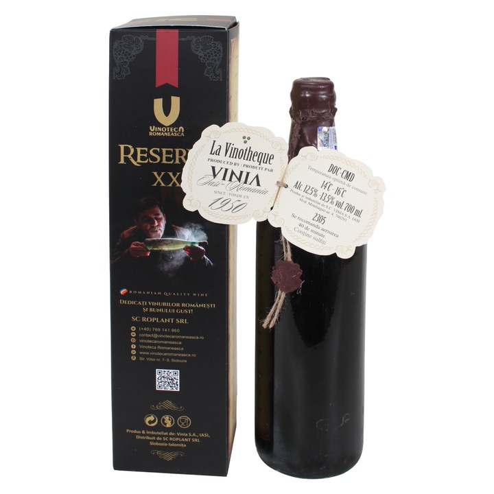 Vin rosu Cabernet Sauvignon 1975, Vinia, 0.75L