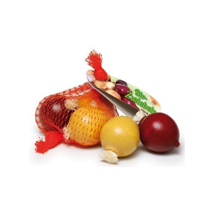 Legume pentru joaca in bucatarie, ceapa de lemn Erzi