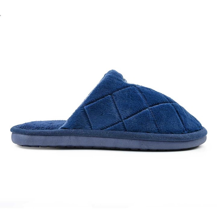 Papuci de casa Barbati, cu blanite, PB2022, Albastru 44-45