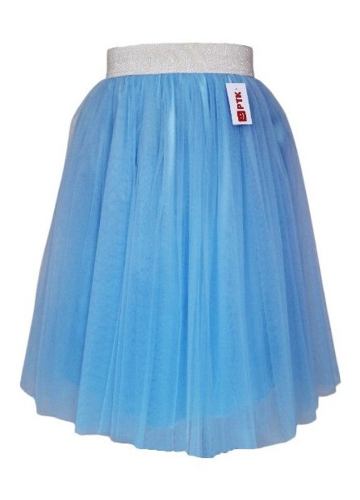 Fusta tulle dama, Albastru deschis