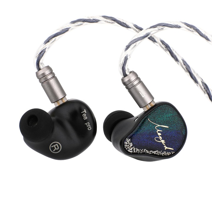 Casti In-Ear LINSOUL Xenns Mangird Tea Pro, hibride 6Ba+2Dd, cablu detasabil