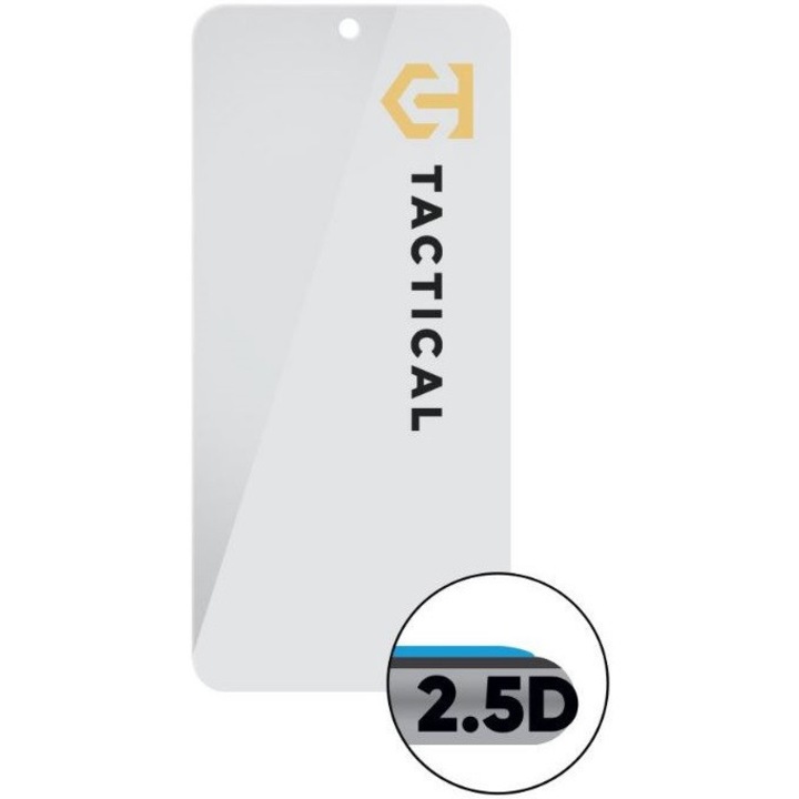 Google Pixel 9a kompatibilis Kijelzővédő fólia, ütésálló fólia (az íves részre NEM hajlik rá!), Tempered Glass (edzett üveg), Tactical Glass Shield 2.5D, Clear