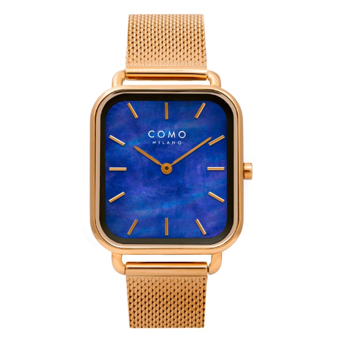 Como Milano Square CM072.357.1RG, Kvarc, 32x28 mm, 3 ATM, női karóra