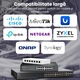 Модул SFP28, Extralink, Трансивър 25Gbps, LC/UPC Duplex, 850nm, Мултимод, Разстояние 100 м, DOM, Комплект 2 броя, Съвместим с мрежово оборудване MikroTik