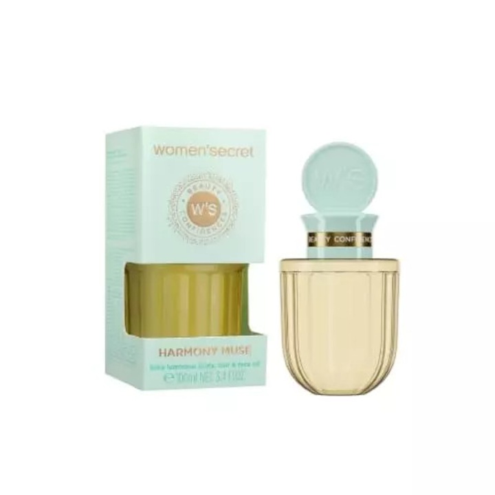 Ulei de corp, Women Secret, Harmony Muse, 5 uleiuri naturale, vegana, 100ml