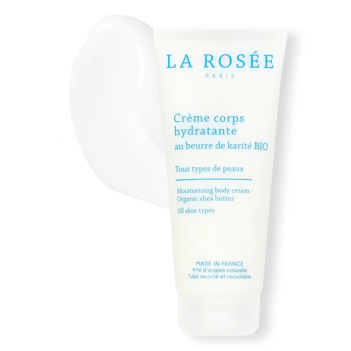 Crema hidratantă corporală La Rosée, 200ml, pentru toate tipurile de piele, cu unt de shea, unisex