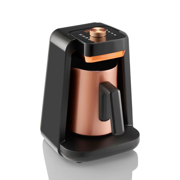 Masina de cafea Turcă Arzum Okka Rich Spin Pro, cupru, 1.25l