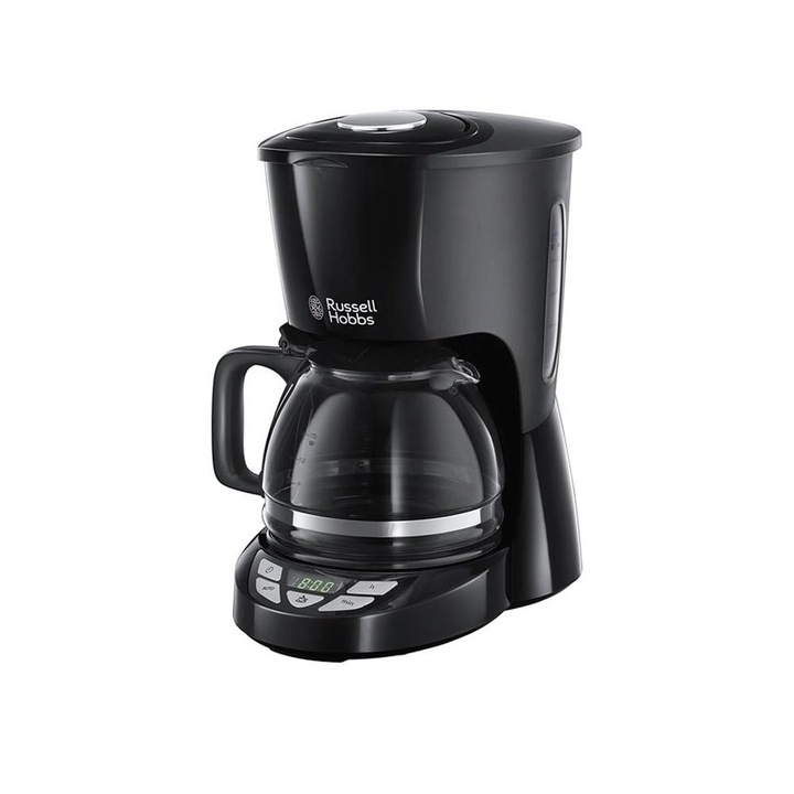 Aparat de cafea Russell Hobbs Textures+, 1-12 cani, ulcior sticla 1, 25l, temporizator digital